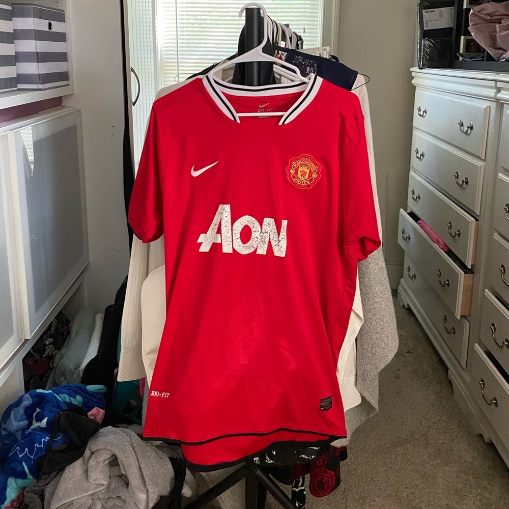 Manchester United home shirt